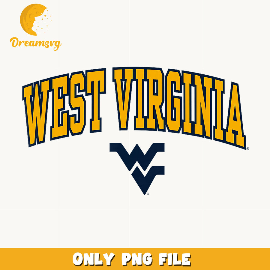 West Virginia Mountaineers Arch Logo PNG, WVU Football, College PNG