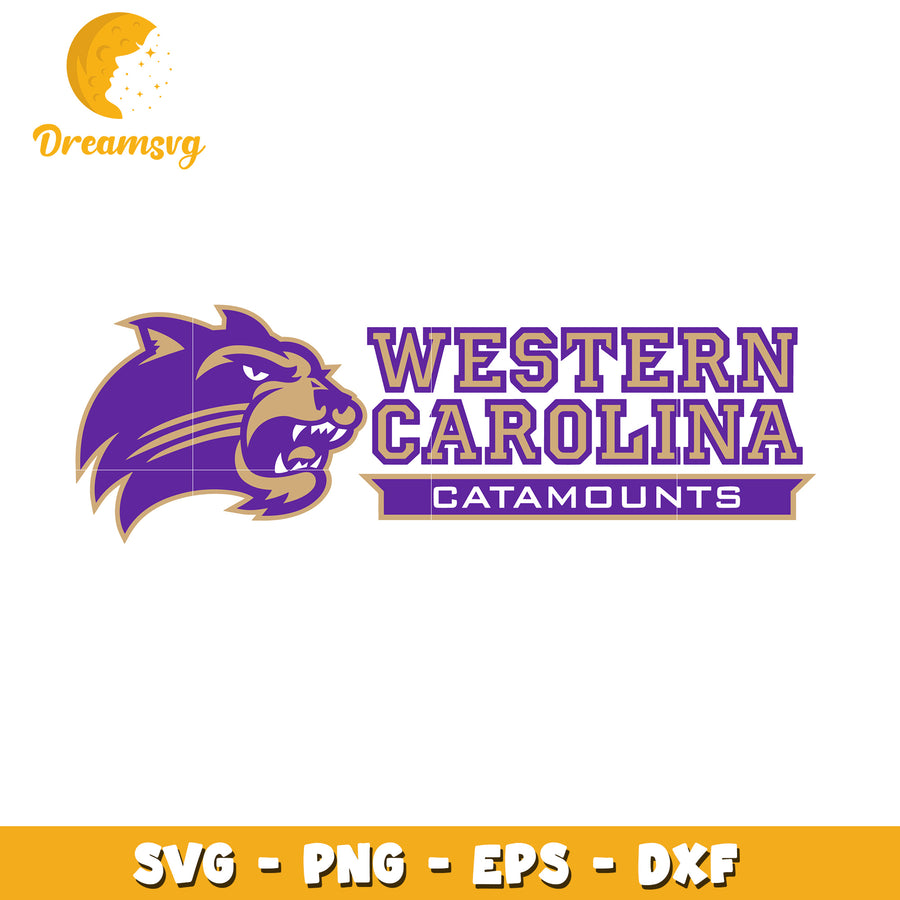 Western Carolina Catamounts SVG Logo for Sports Fans and Crafts