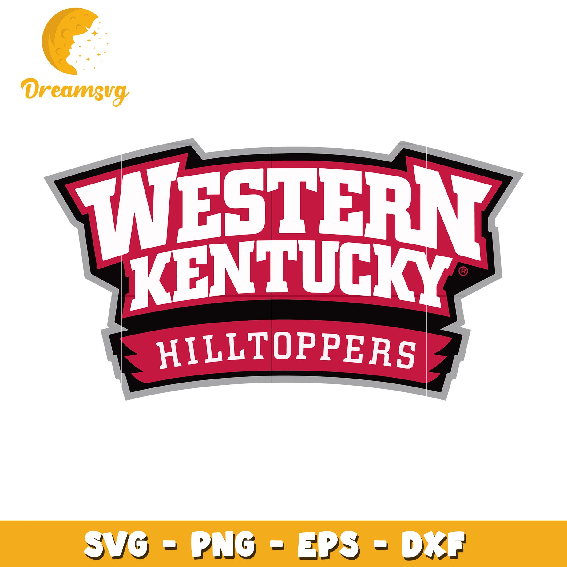 Western Kentucky Hilltoppers Logo SVG for Cutting and Printing