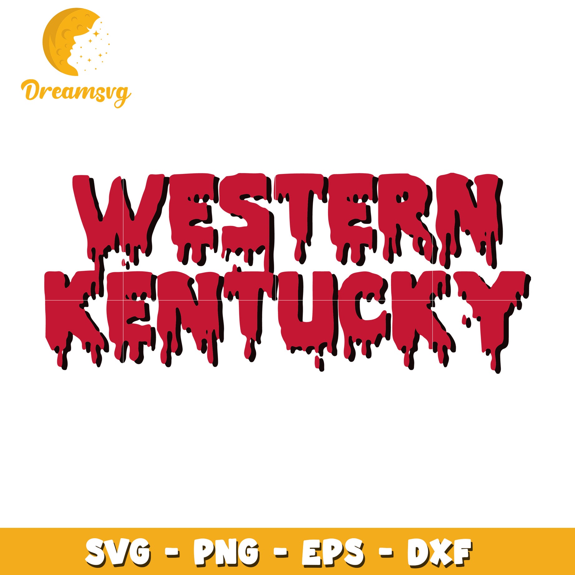 Western Kentucky SVG PNG EPS DXF Files