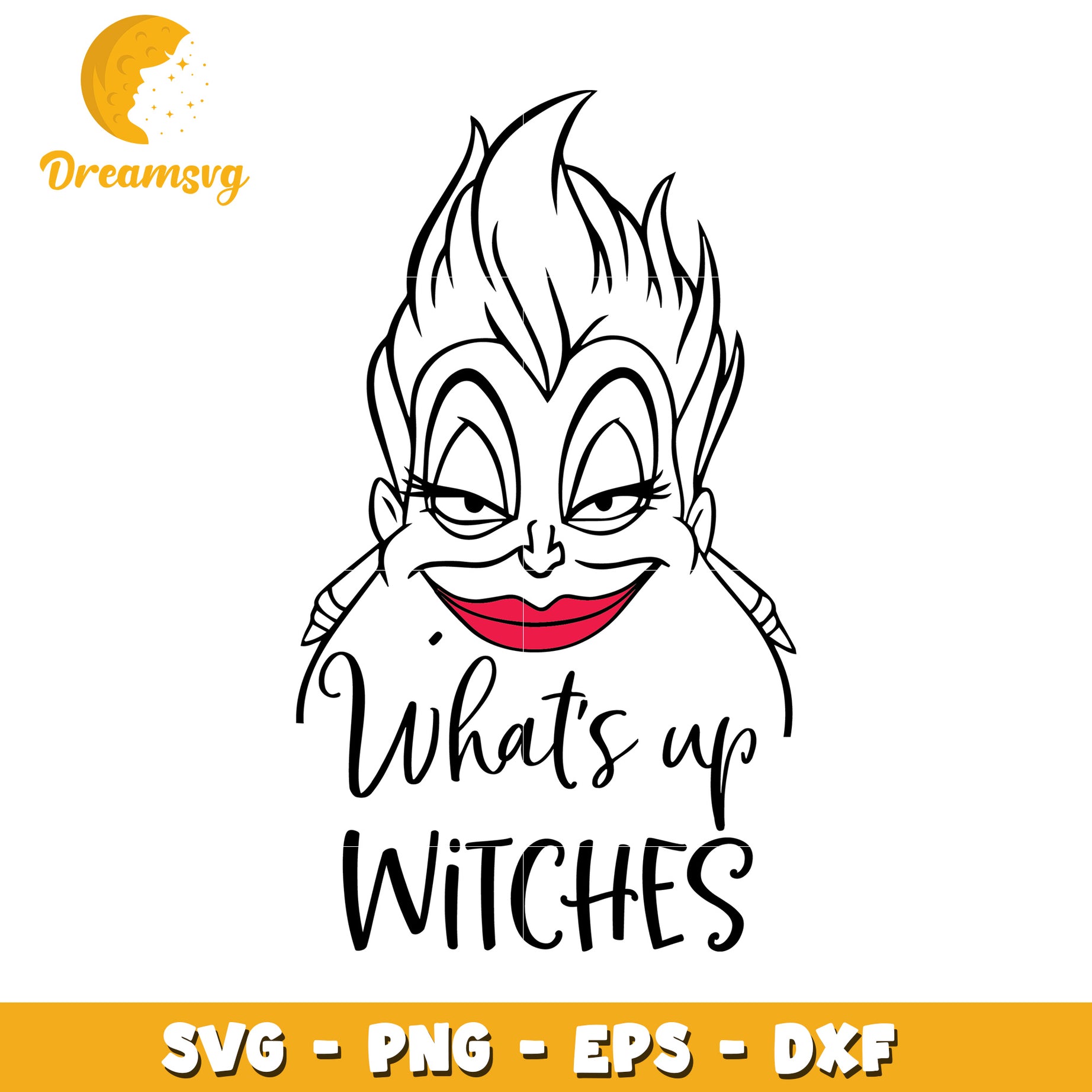 Whats Up Witches SVG Cut File