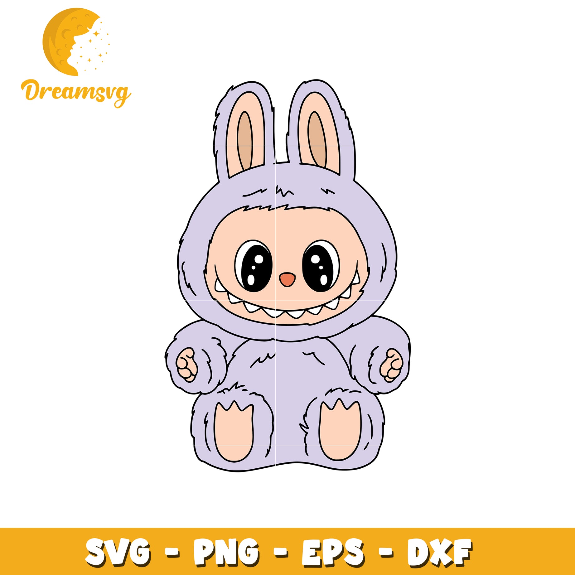 White characters svg, labubu keychain svg, labubu cartoon svg