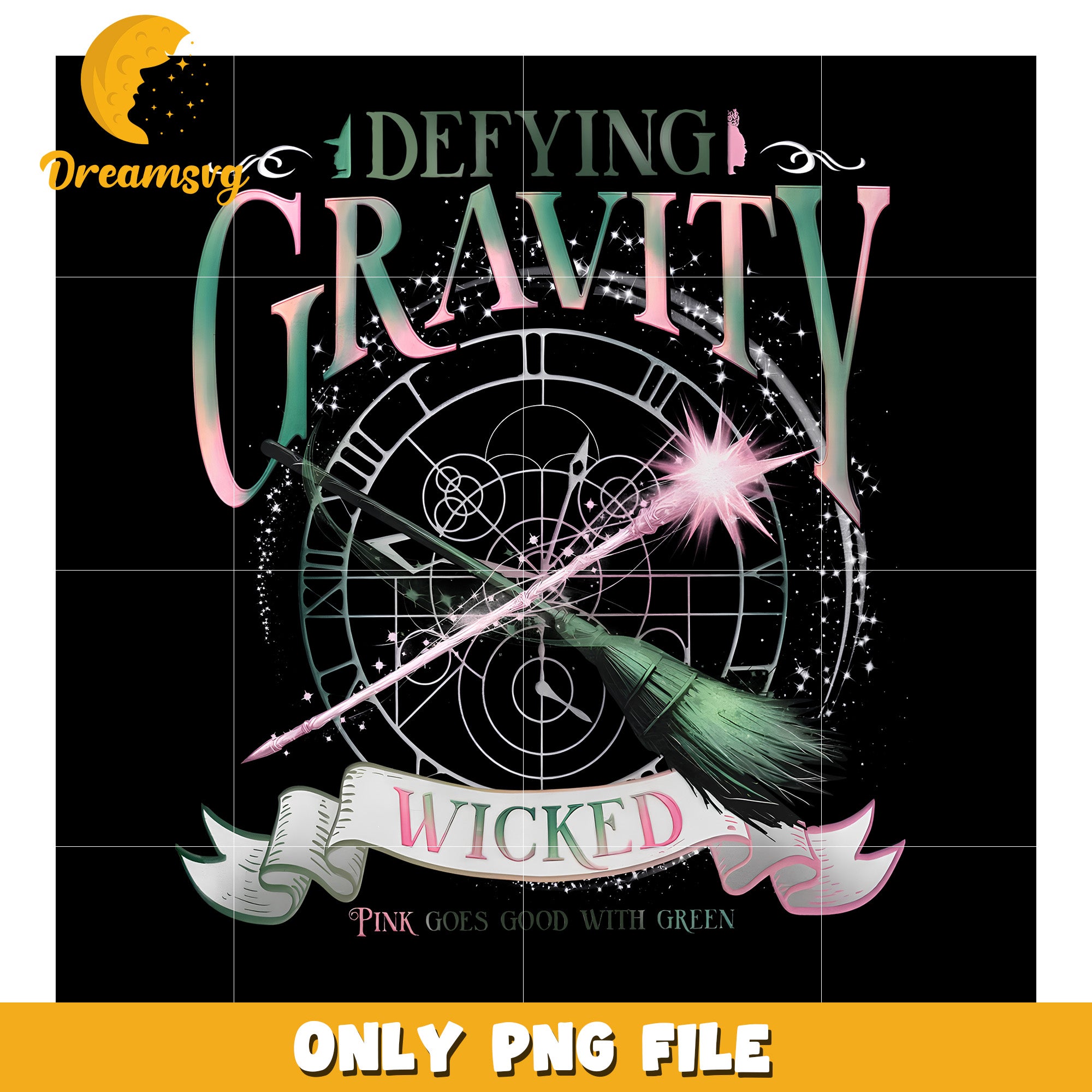 Wicked Defying Gravity png, oz fantasy png, elphaba vibe png