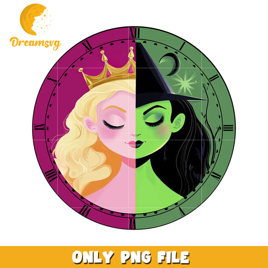 Wicked Movie Cartoon png, elphaba vibe png, oz fantasy pngOrnament