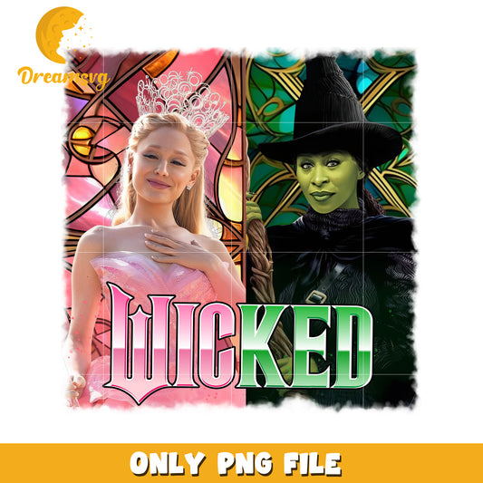 Wicked Movie Glinda And Elphaba png, witch elphaba png, wicked musical  png