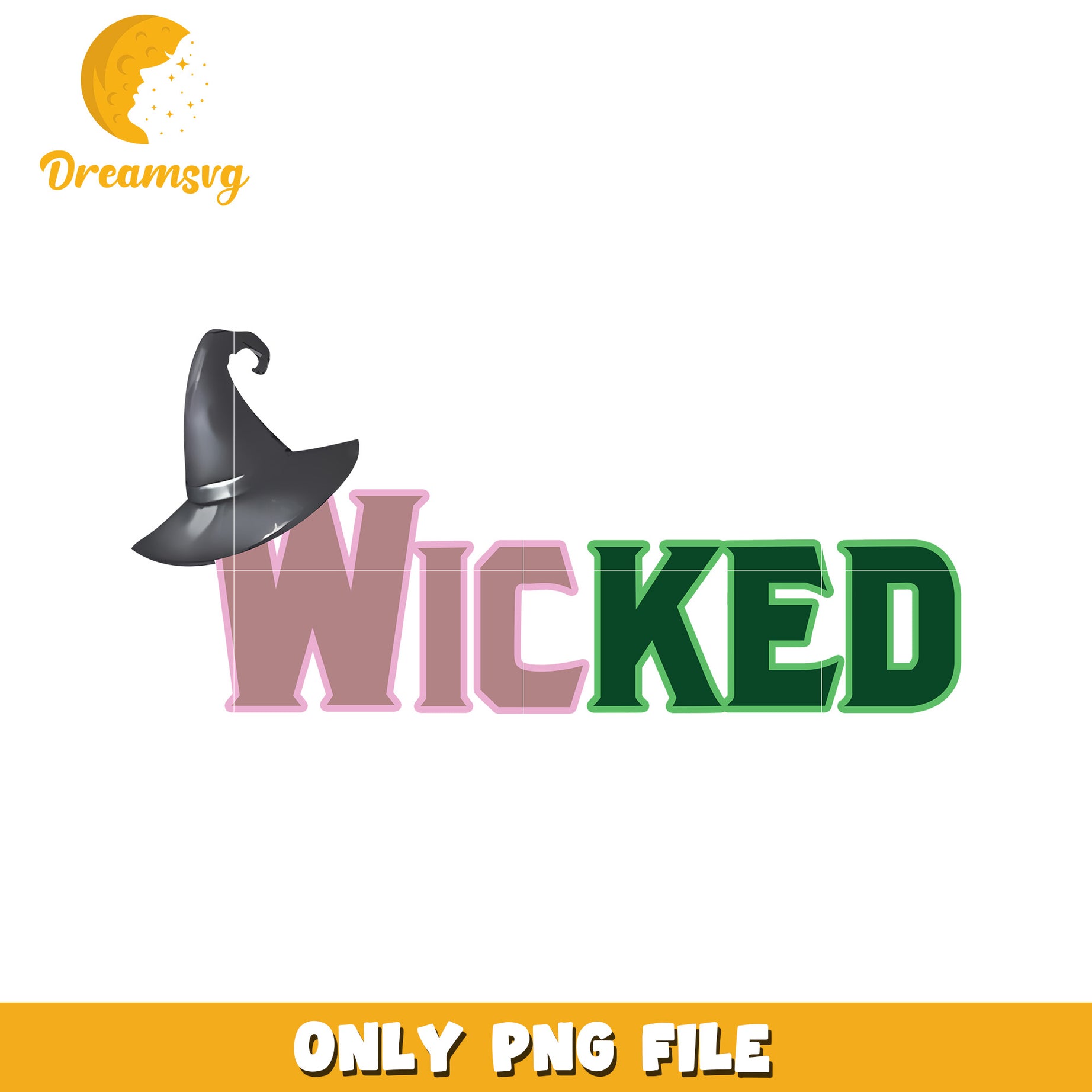 Wicked design png, oz fantasy png, elphaba vibe png