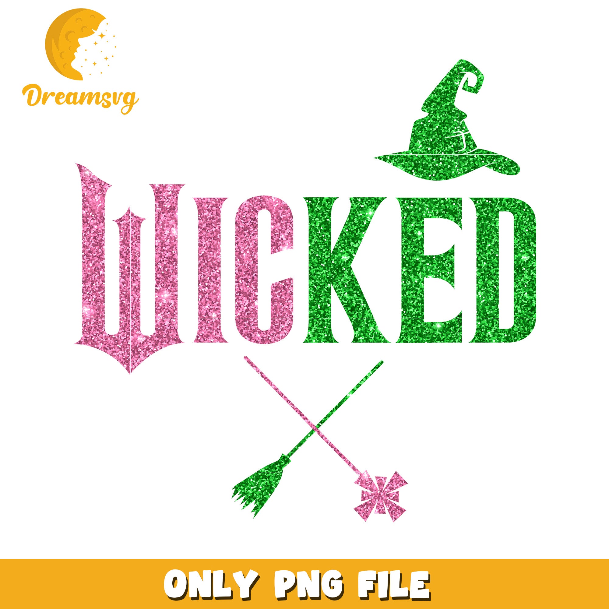 Wicked movie logo png, logo design png, wicked movie png – DreamSVG Store