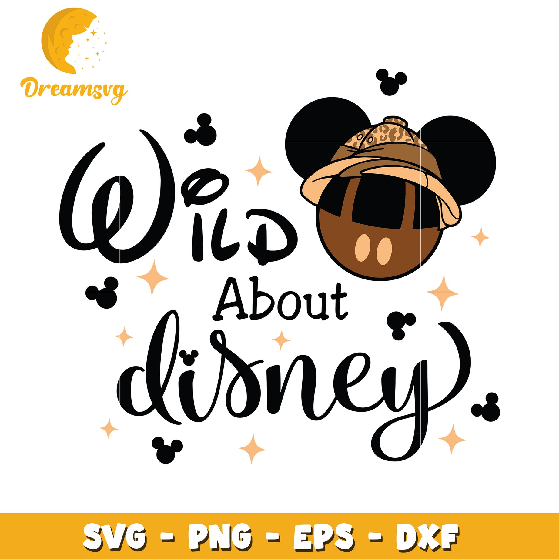 Wild About Disney SVG Design for Fun Crafting Projects