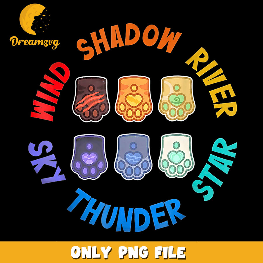 Wild Kratts Creature Power Discs Paws PNG, Wind Shadow, River PNG