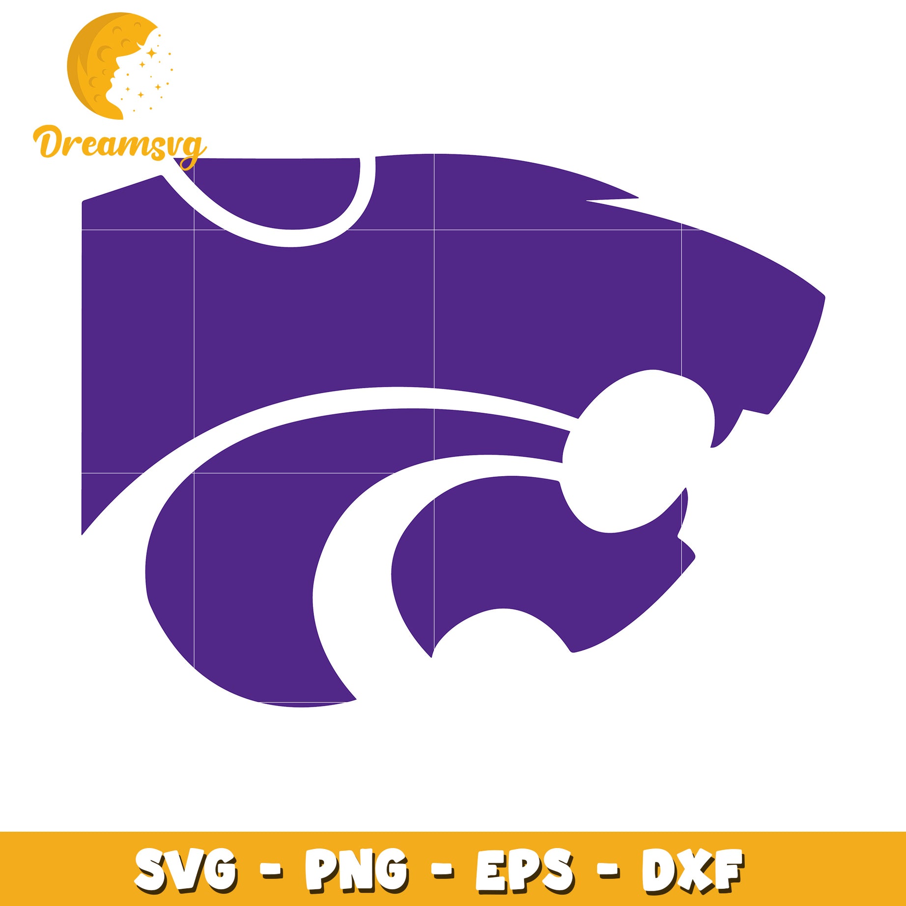 Wildcat Head SVG PNG EPS DXF Files