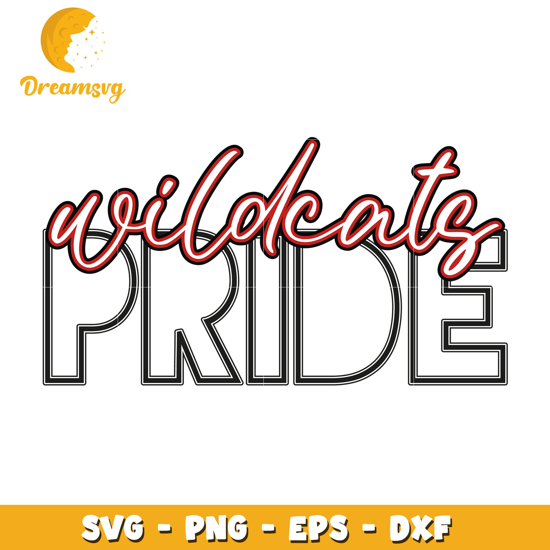 Wildcats Pride SVG PNG EPS DXF