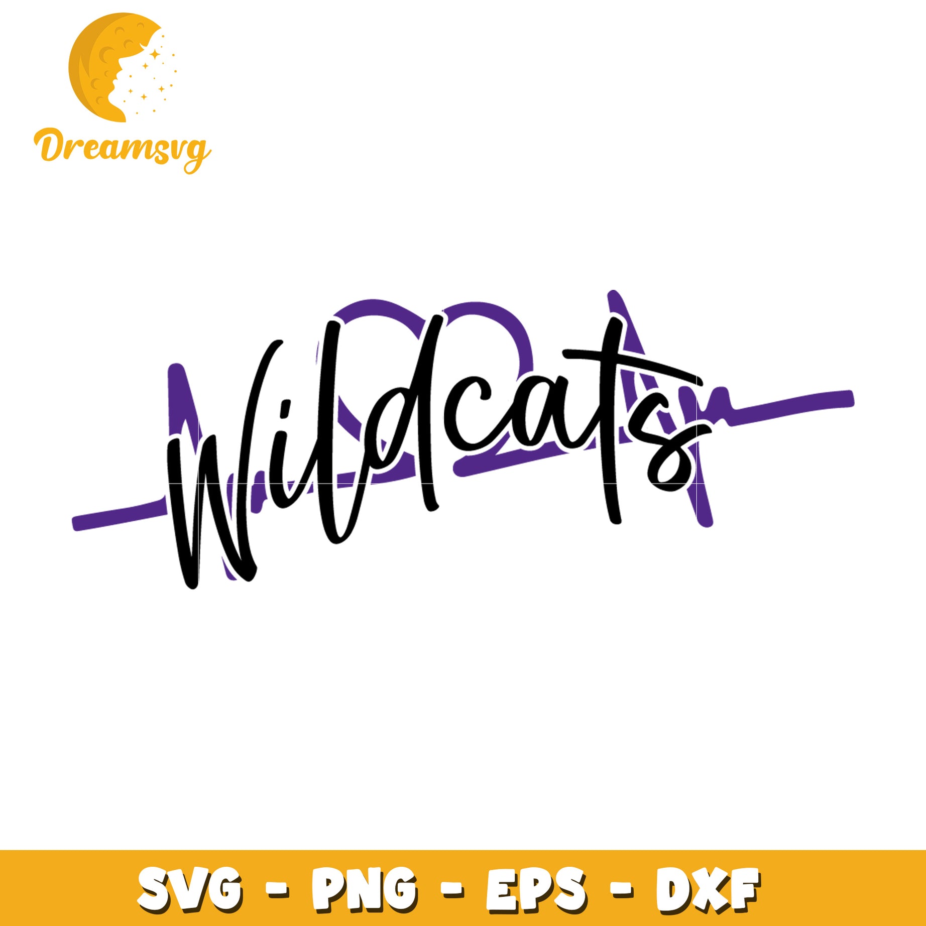 Wildcats SVG Cut File Design