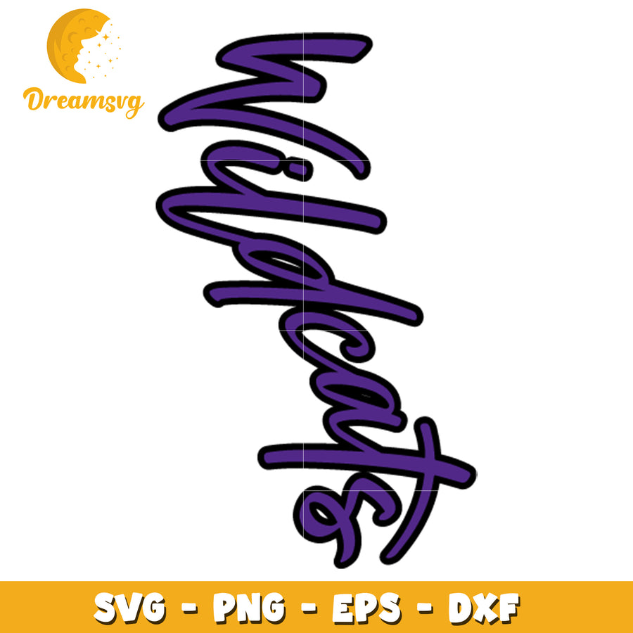 Wildcats SVG Cut File PNG EPS DXF