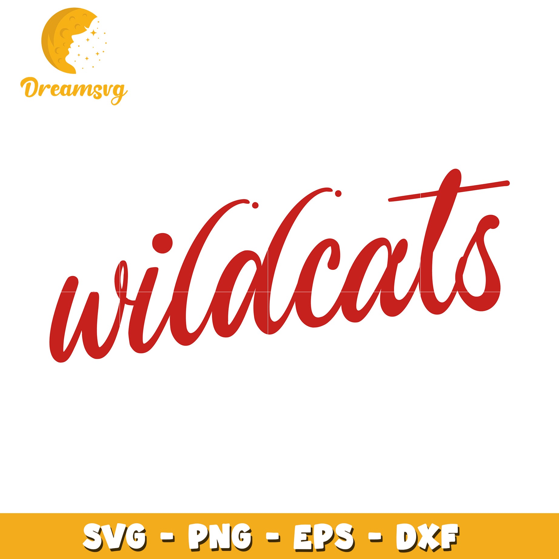 Wildcats SVG Design Perfect for Crafting Projects and Gifts