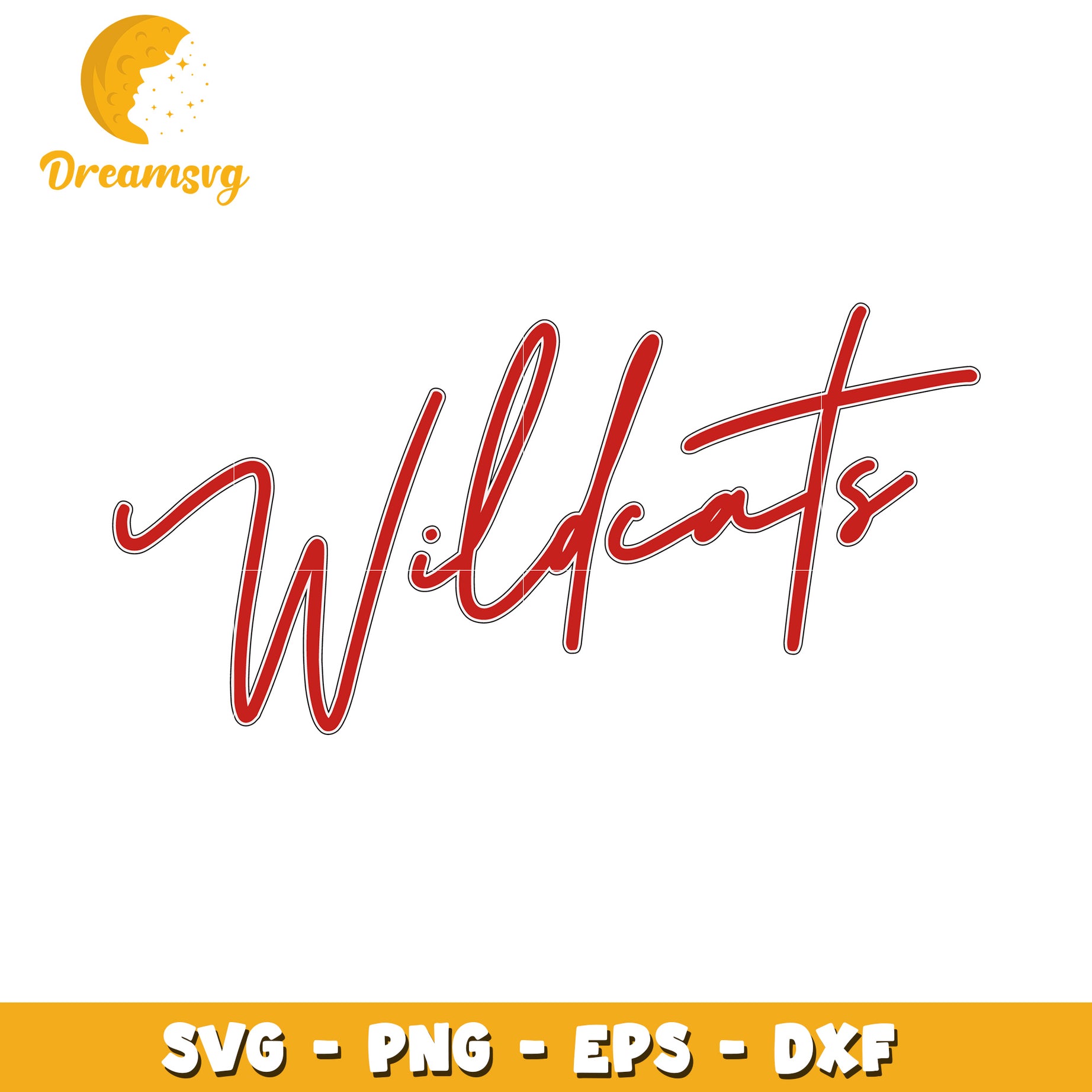 Wildcats SVG Design for T-Shirts and Crafting Projects Online