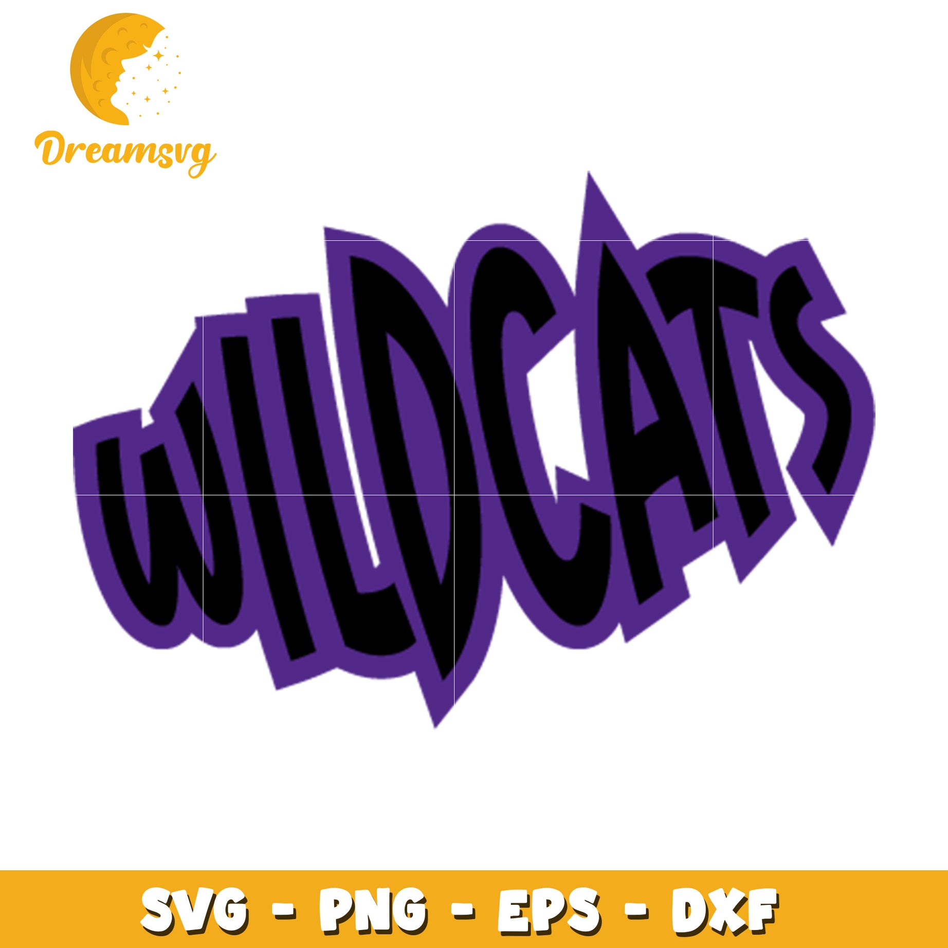 Wildcats SVG PNG EPS DXF Cut File