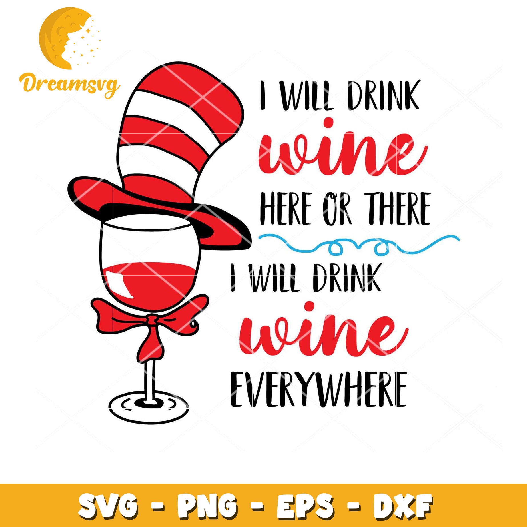 Wine SVG Cat Hat Design