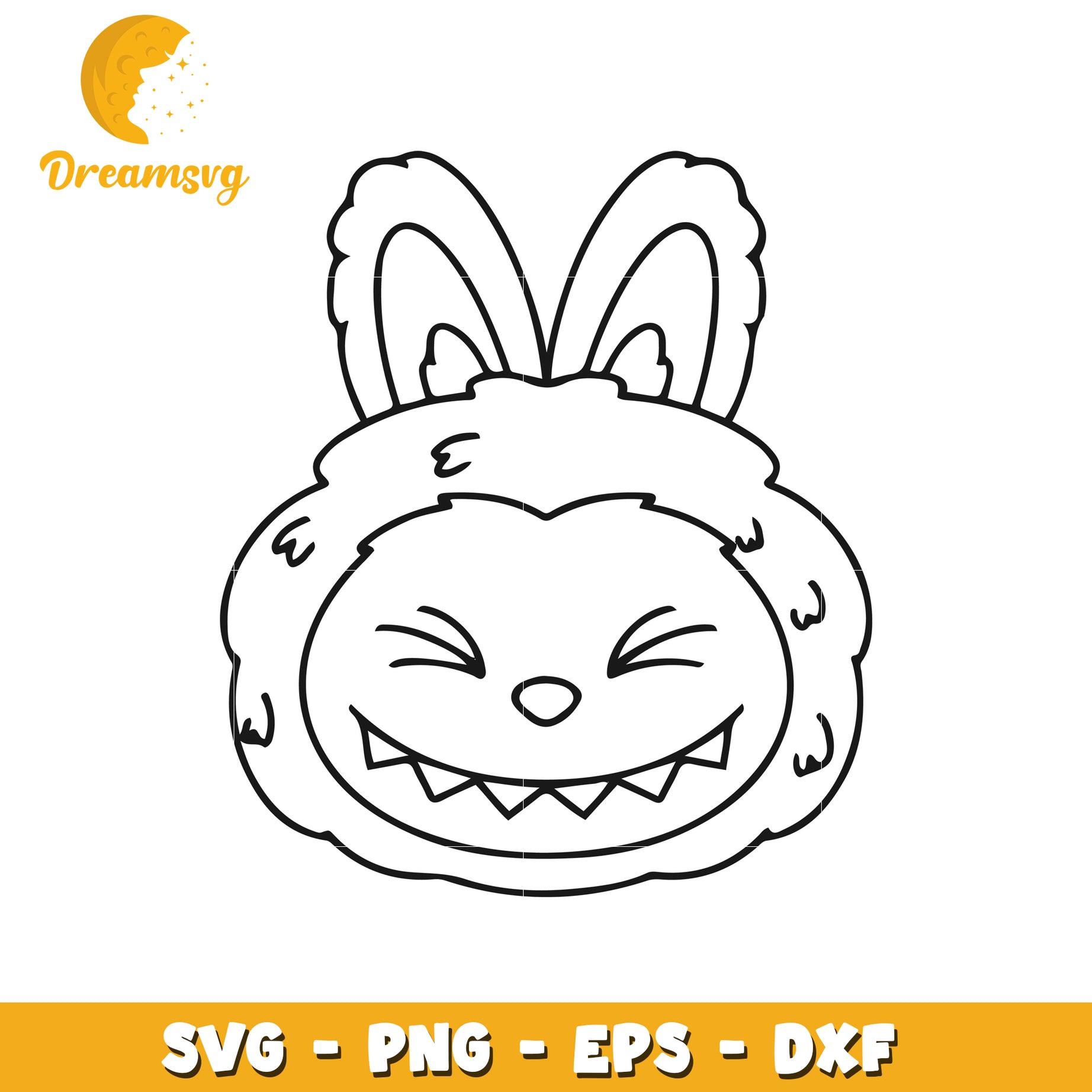 Winkle labubu svg, halloween svg, popmart labubu svg