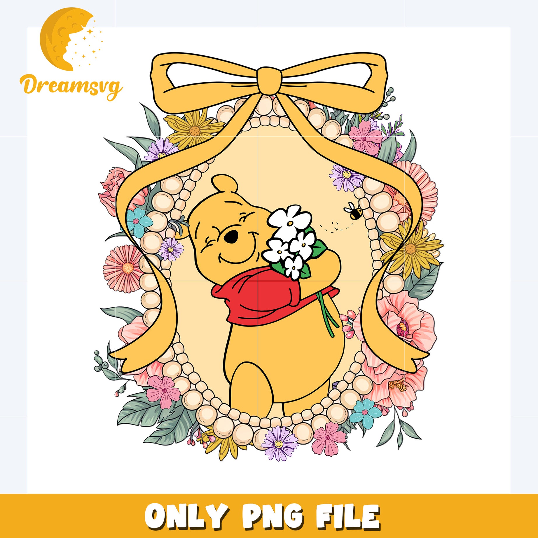 Winnie pooh picture frame design png, disney plus png, disney world png