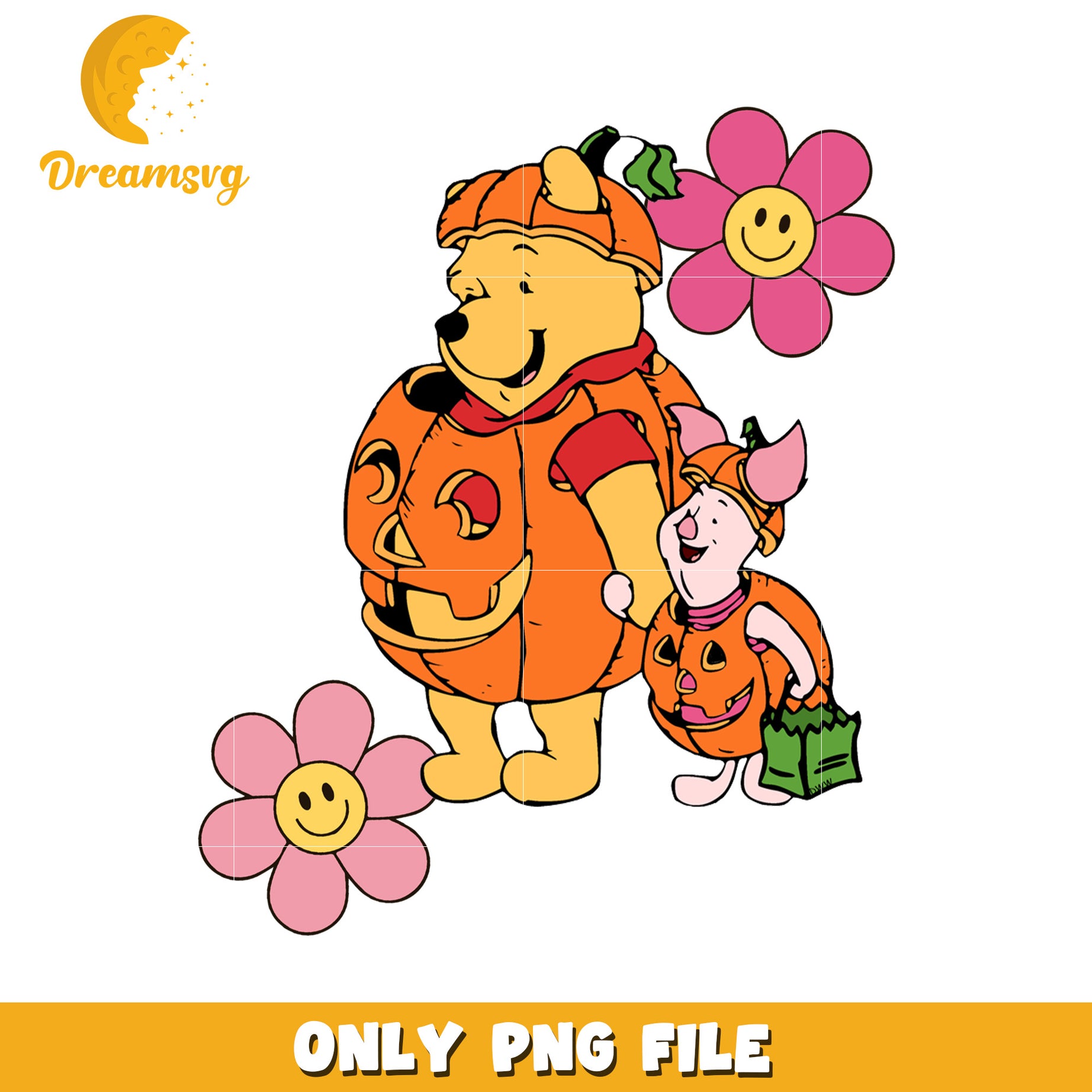 Winnie the Pooh Halloween Costume PNG File Download