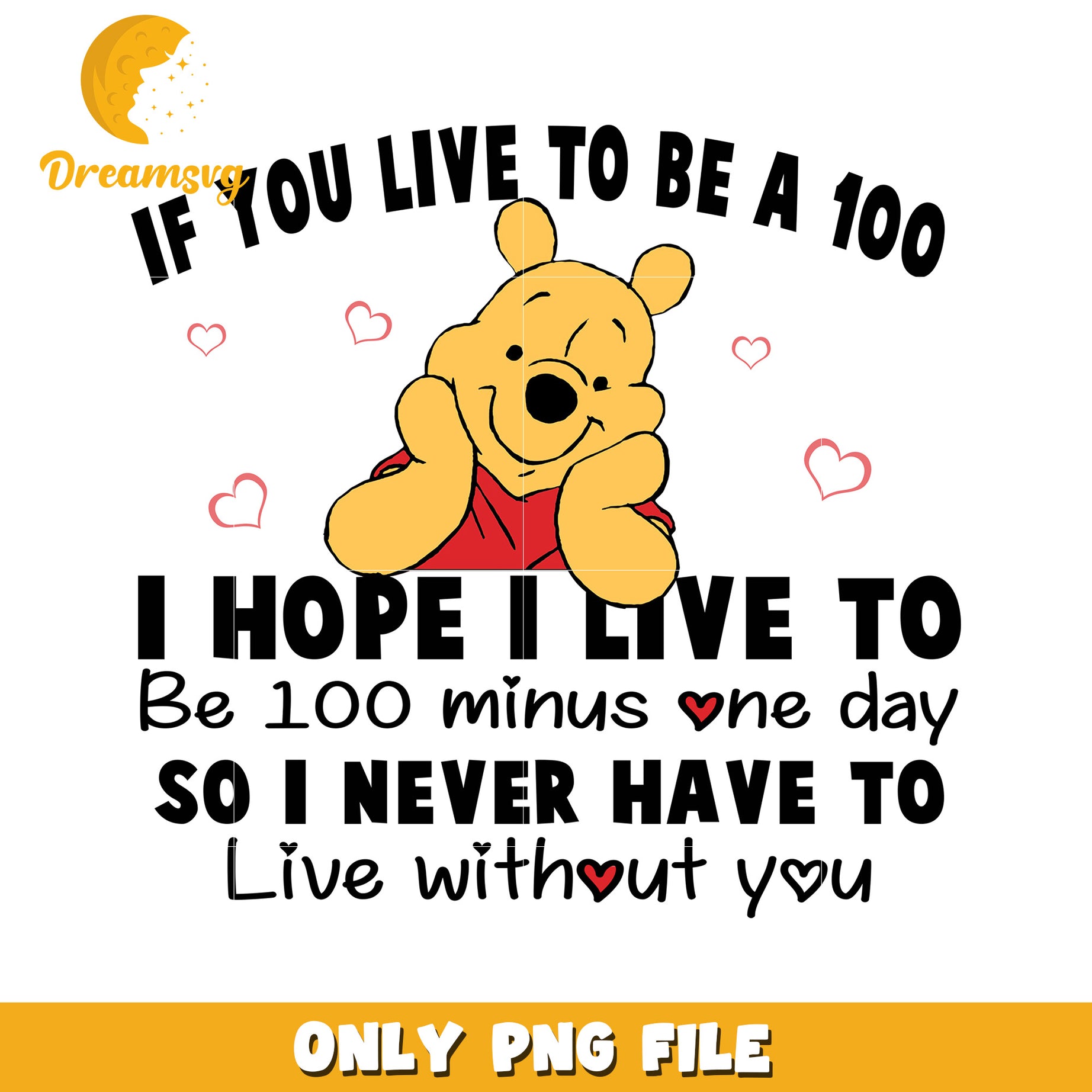 Winnie the Pooh Love Quote PNG for Special Occasions