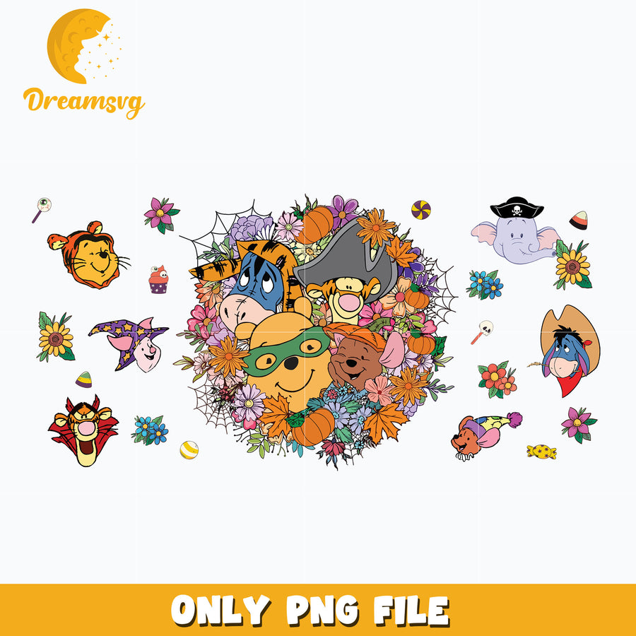 Winnie the Pooh halloween png