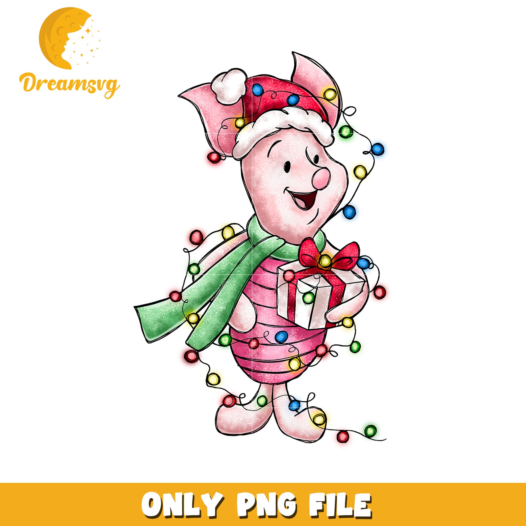 Winnie the pooh christmas piglet png, mickey mouse png, christmas png
