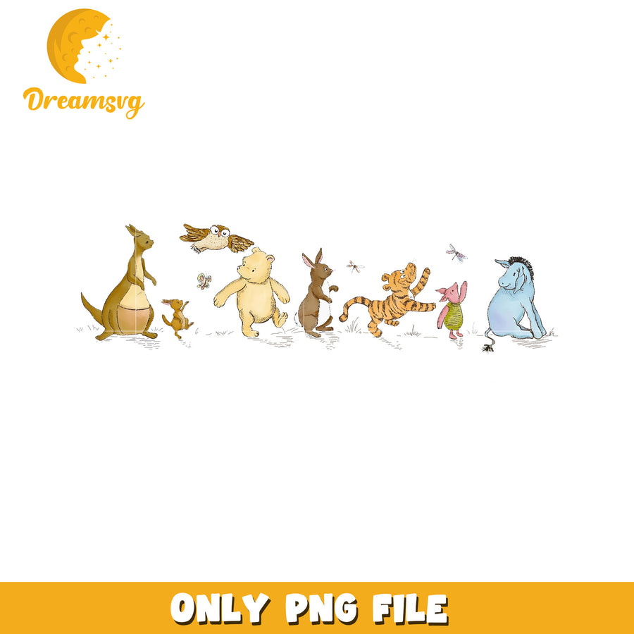 Winnie the pooh png, winnie the pooh chracters png, disney characters png