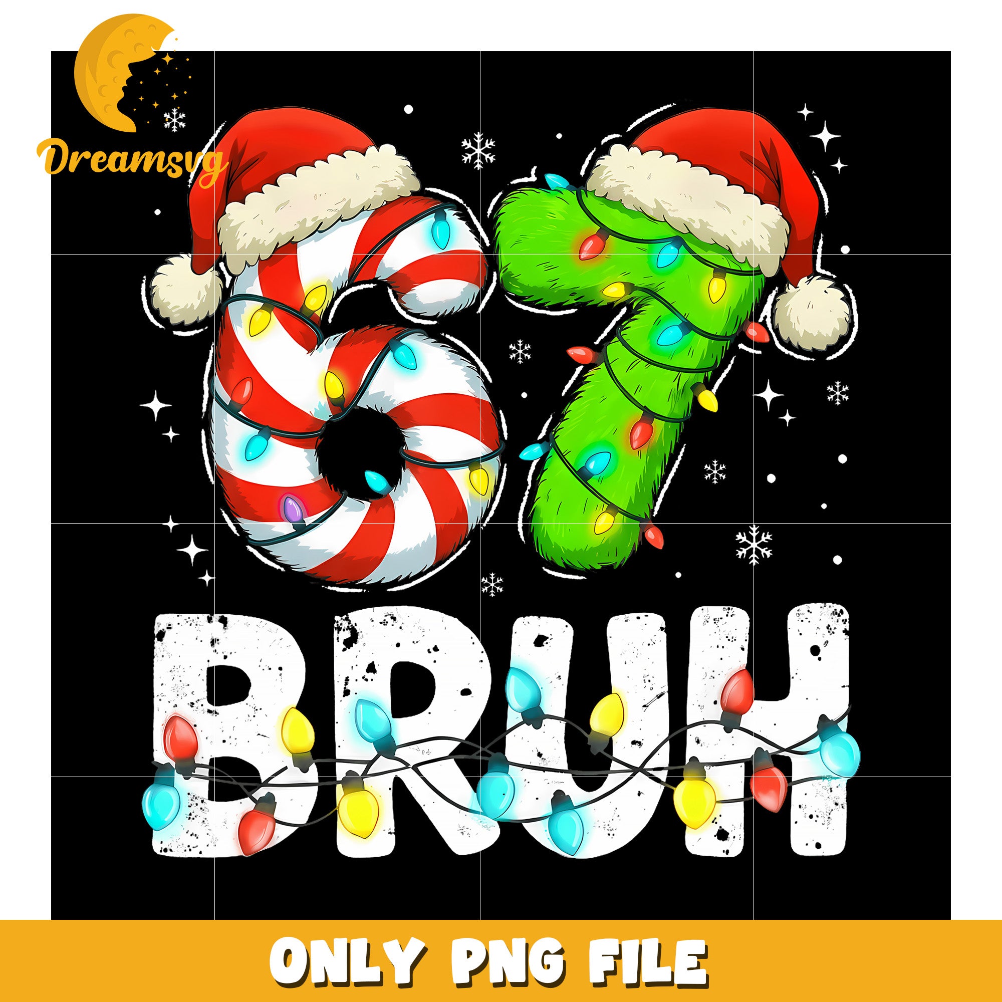 Winter 67 bruh png, happy christmas png, meme core png