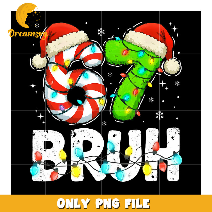 Winter 67 bruh png, happy christmas png, meme core png