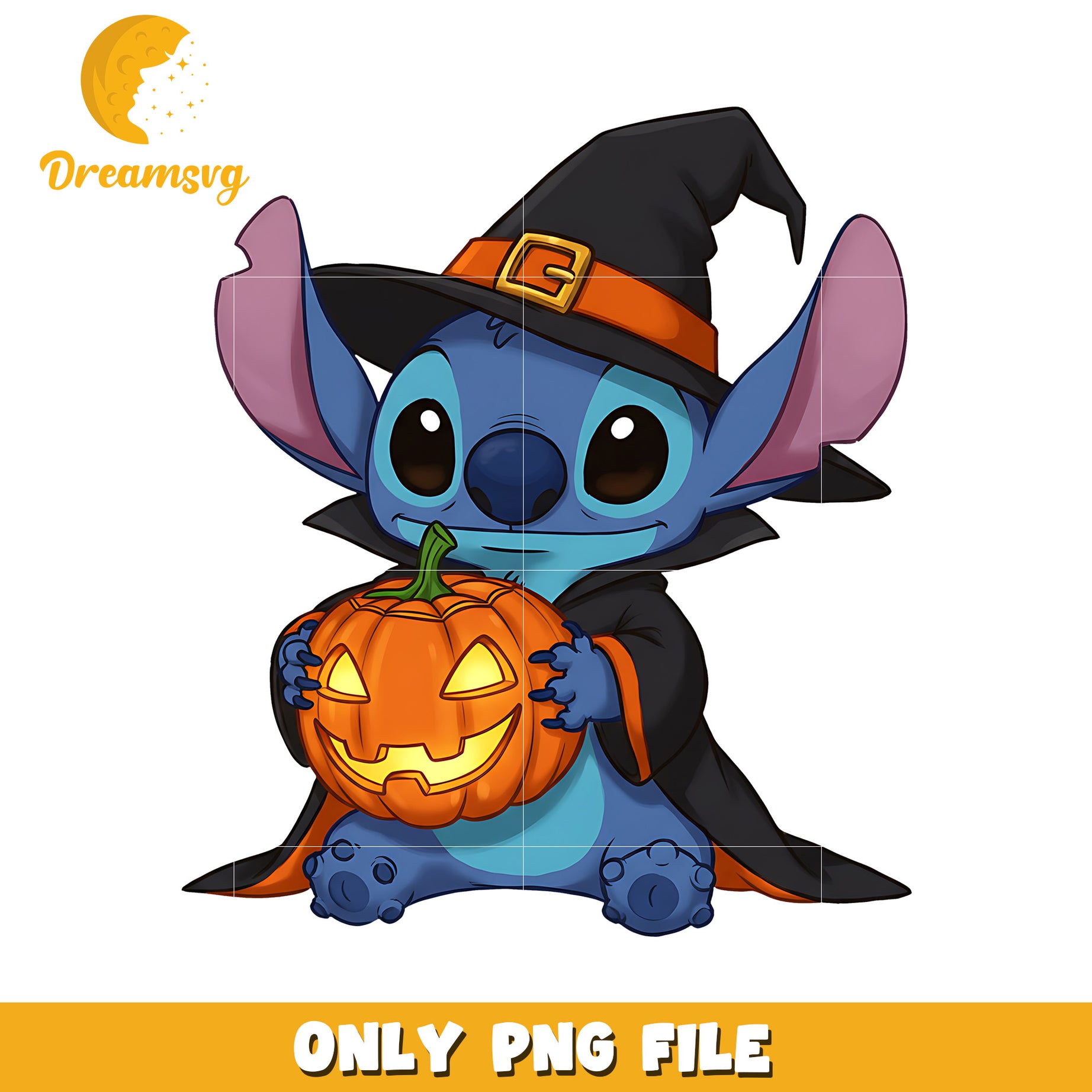 Witch stitch png, spirit halloween png, halloween stitch png