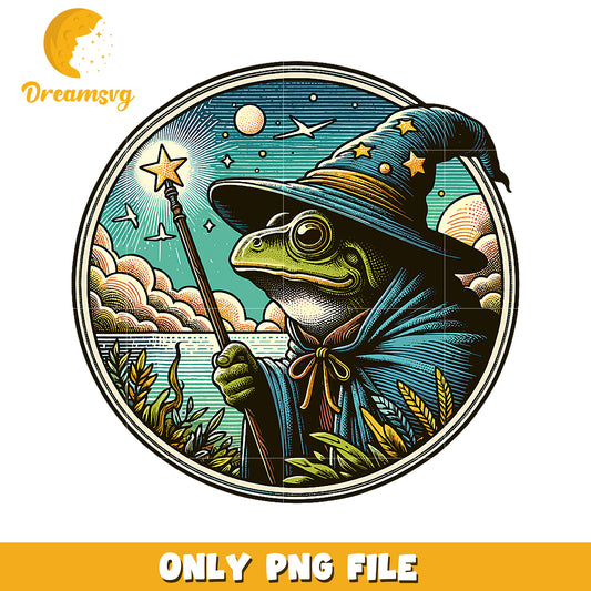 Wizard Frog PNG Image Download