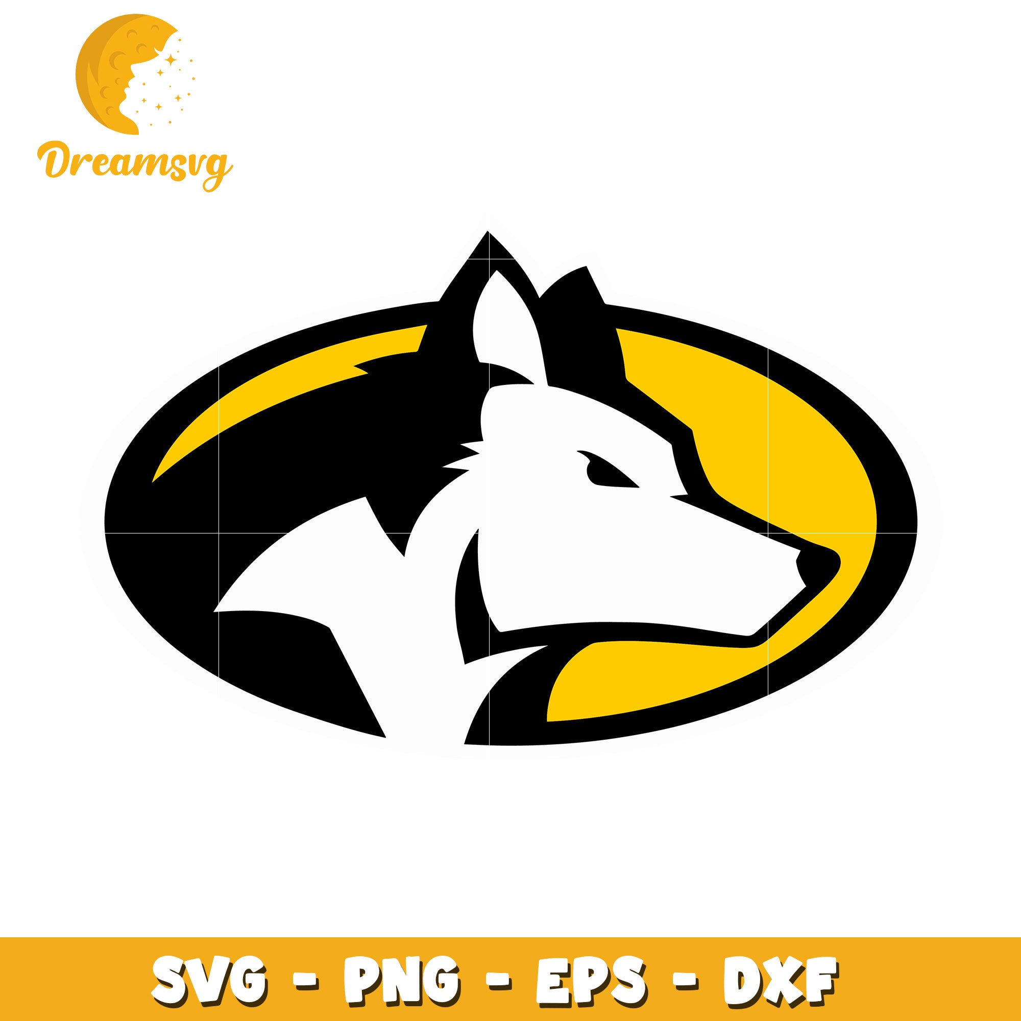 Wolf Logo Design SVG for Crafting and T-Shirt Printing