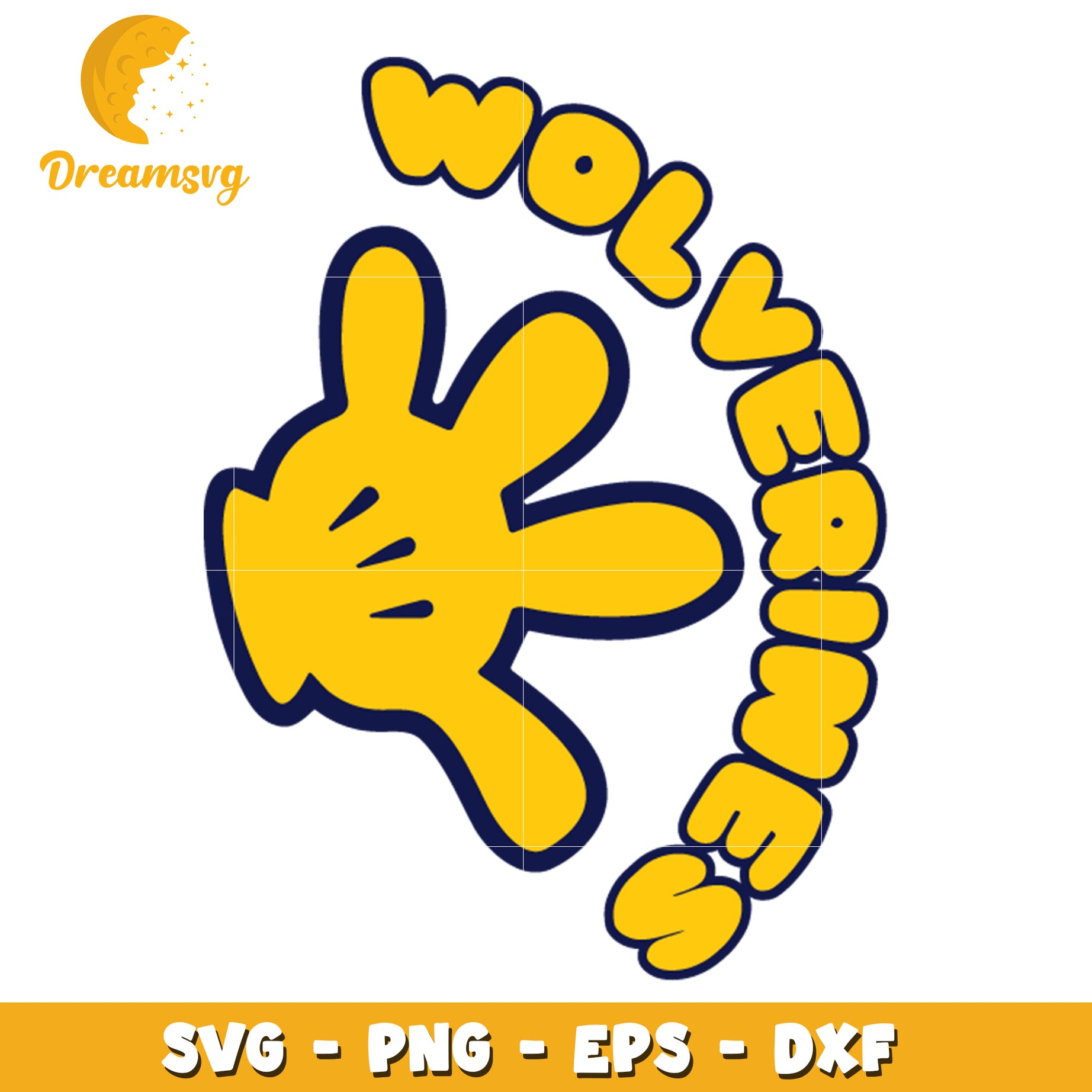 Wolverine Glove SVG PNG EPS DXF Cut File