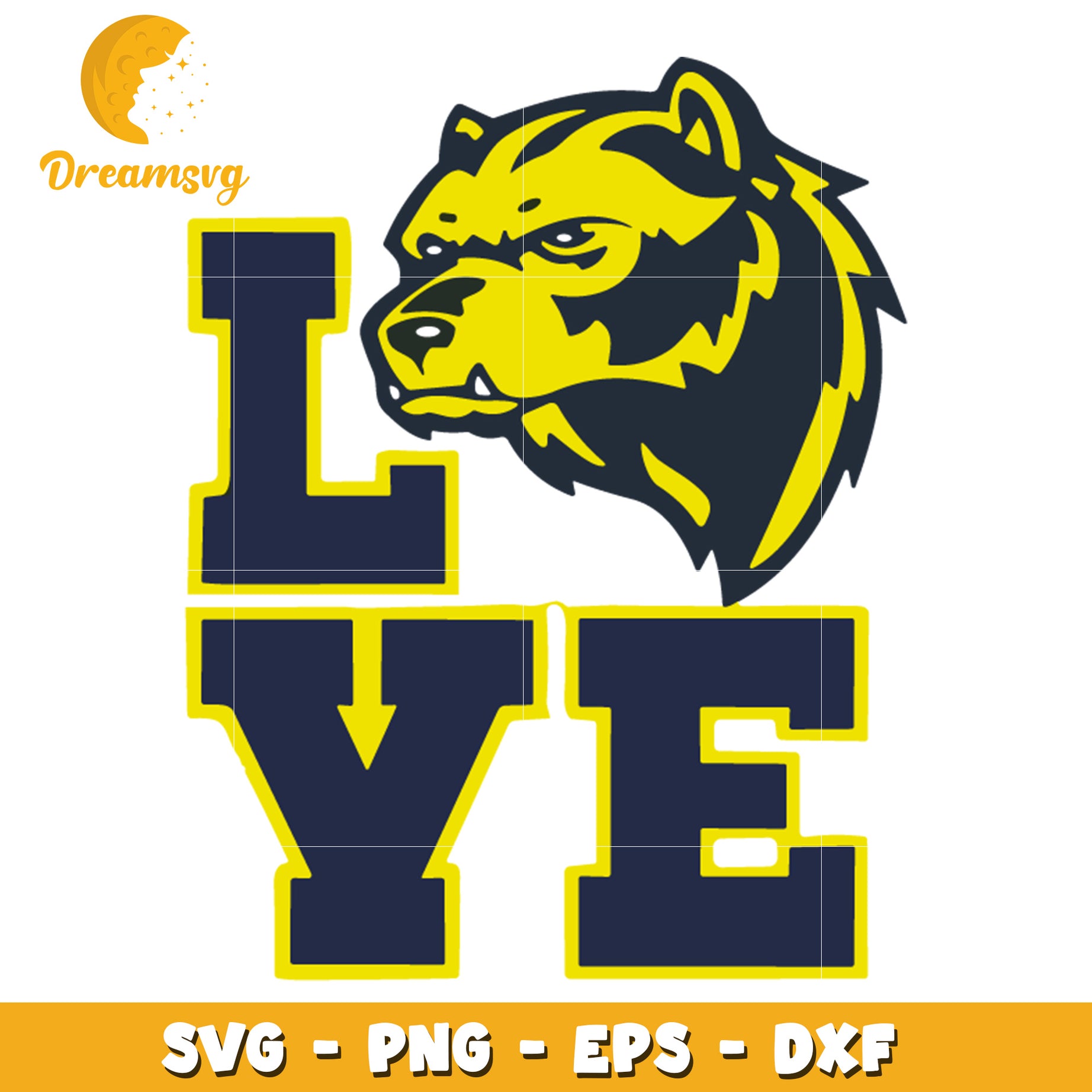 Wolverine Love SVG Cut File