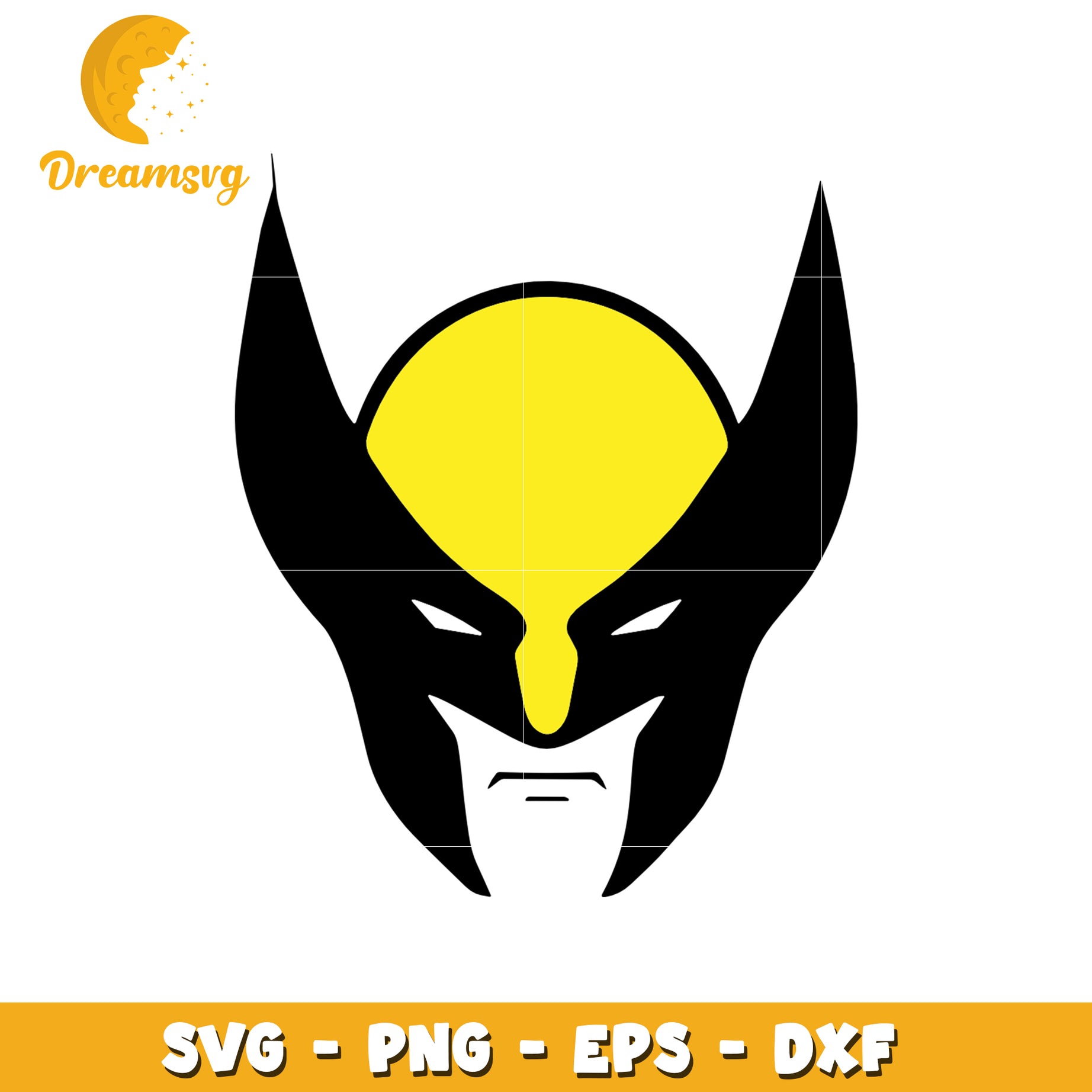 Wolverine SVG PNG EPS DXF Cut File