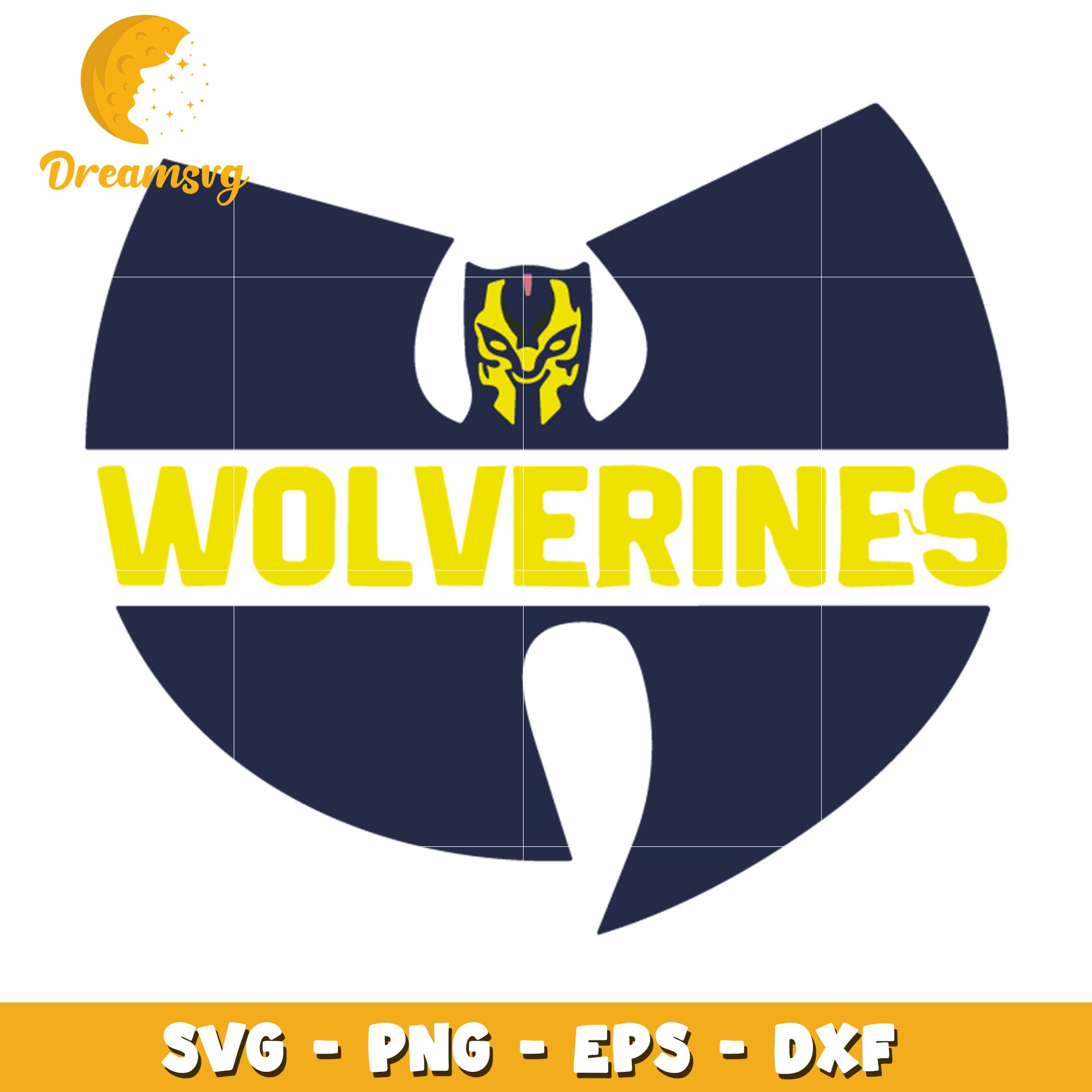 Wolverine Wu Tang Clan SVG PNG EPS DXF