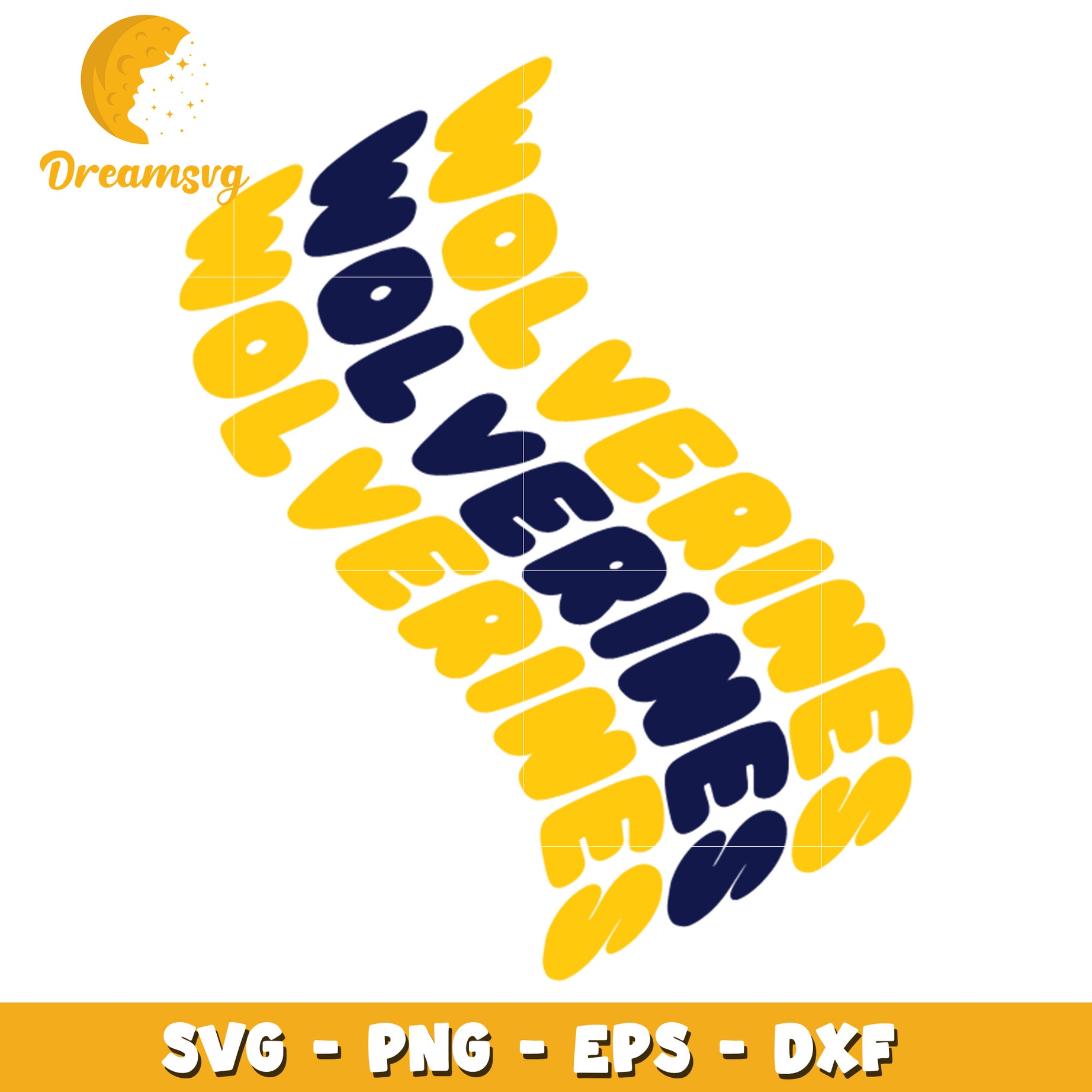 Wolverines Team Spirit SVG Graphic for Cricut and Silhouette