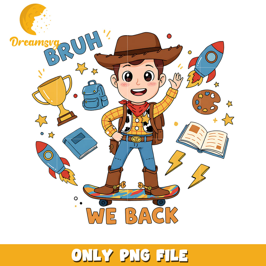 Woody bruh we back png, disney cartoons png, disney characters png