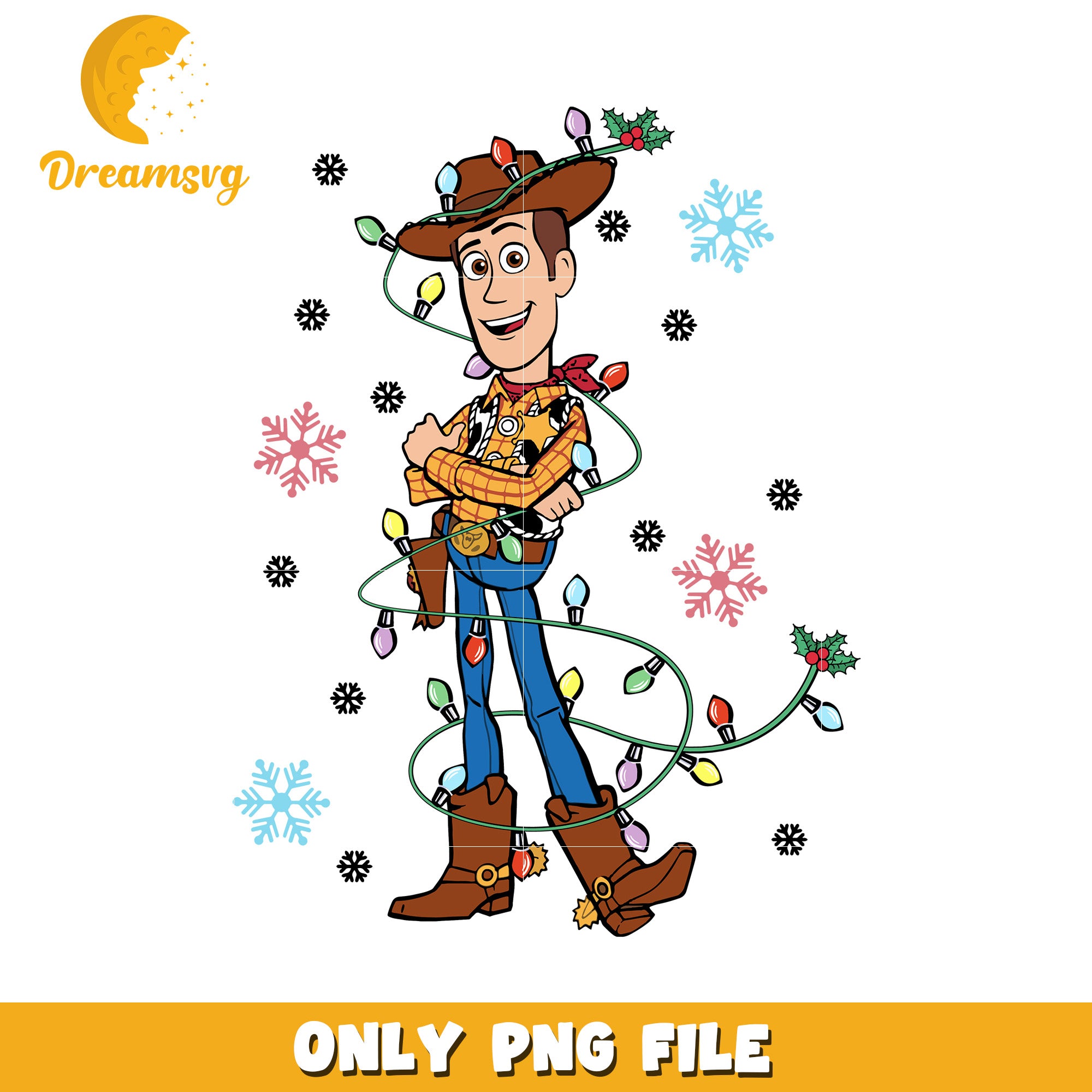 Woody christmas png, disney png, happy christmas png