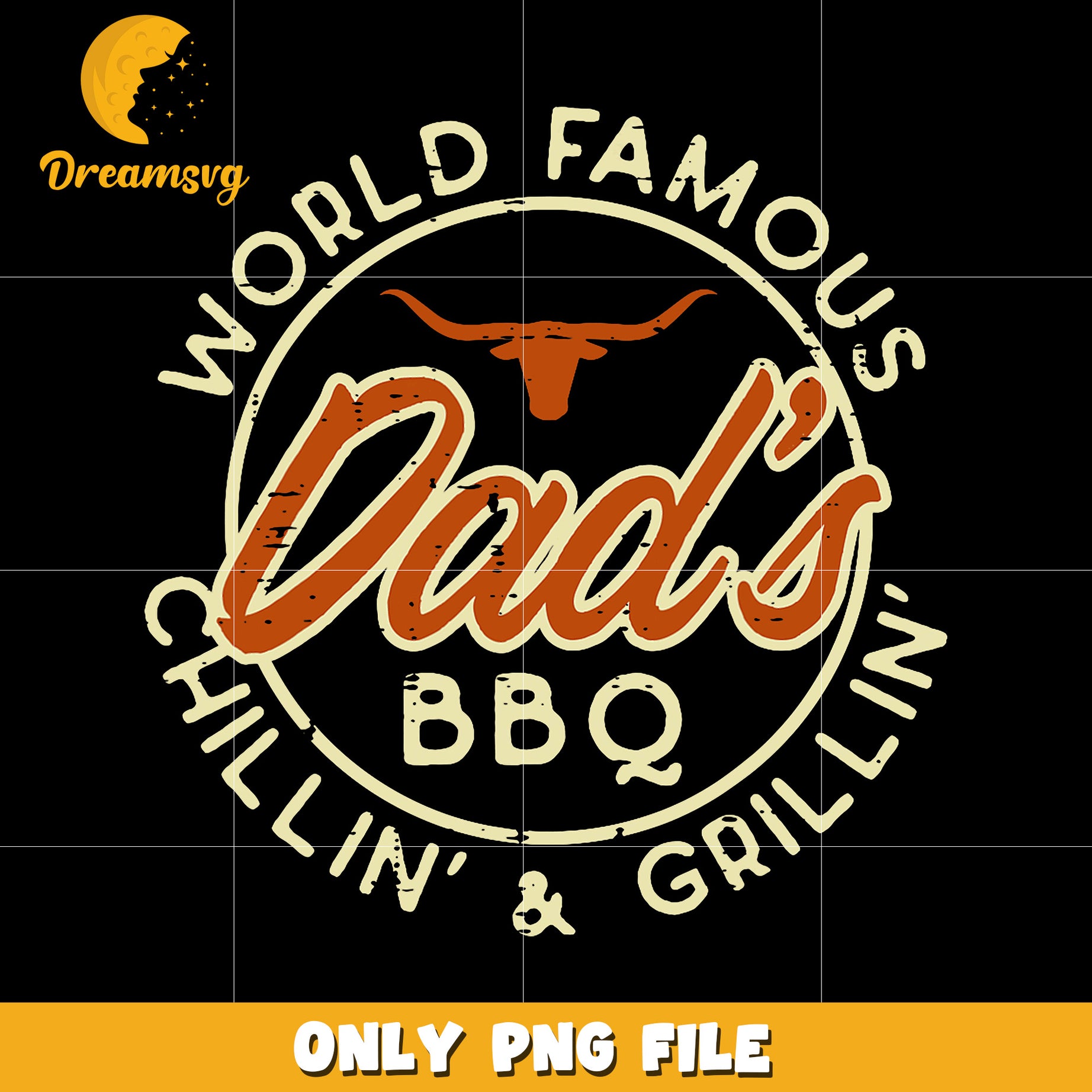 World famous dad bbq chillin and grillin png, bbq dad png, chillin and grillin png