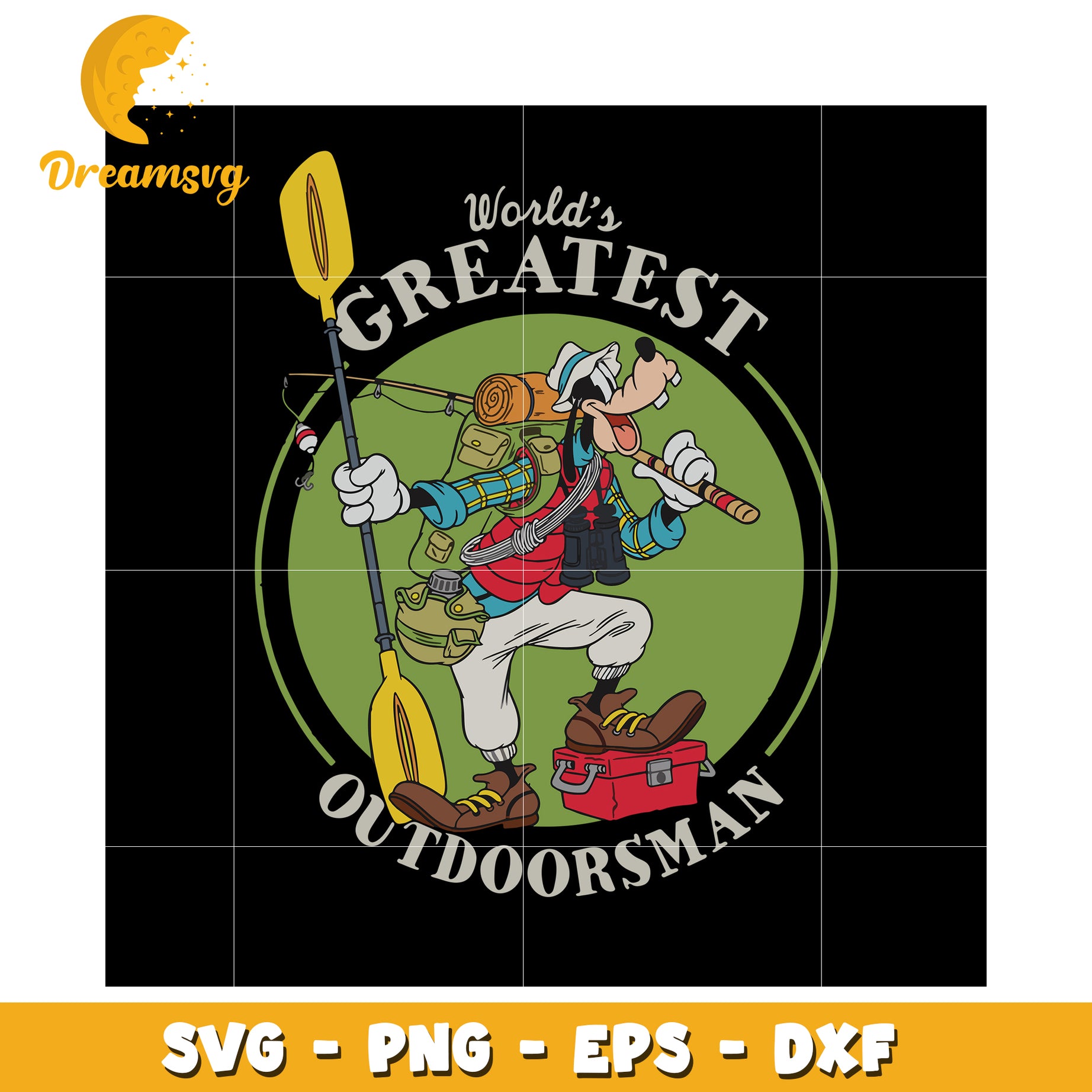 World greatest outdoorsman svg, disney svg, cartoon characters svg