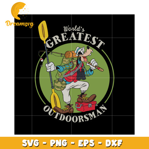 World greatest outdoorsman svg, disney svg, cartoon characters svg