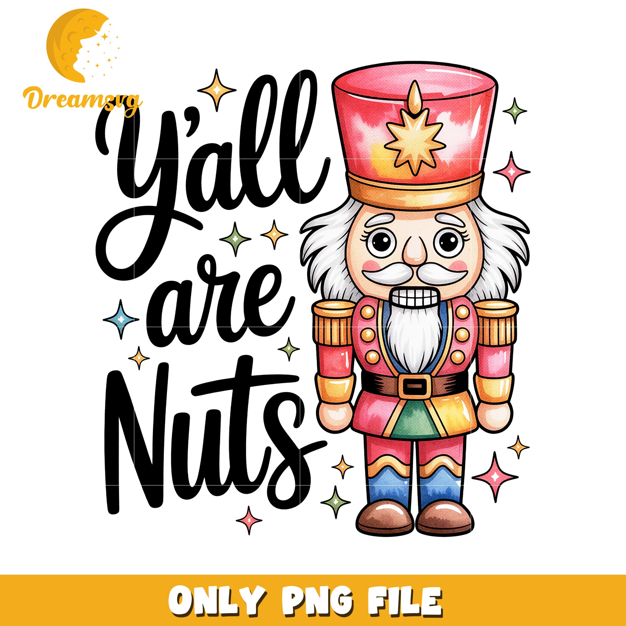 Yall are nut png, christmas png, christmas tree png