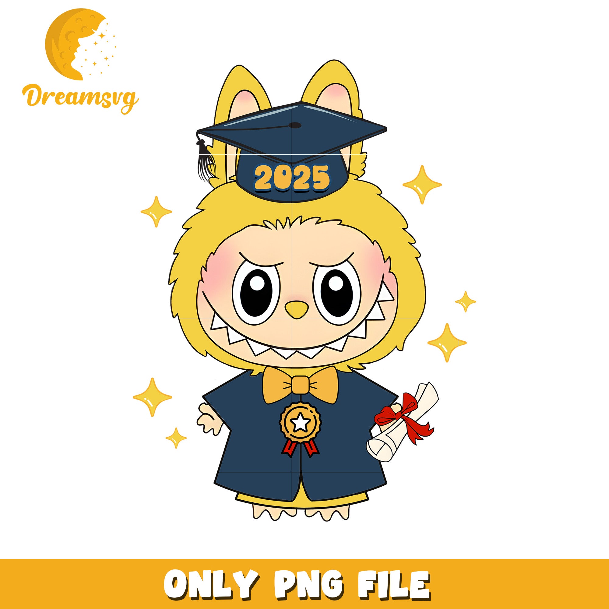 Yellow labubu design png, labubu keychain png, labubu dolls png