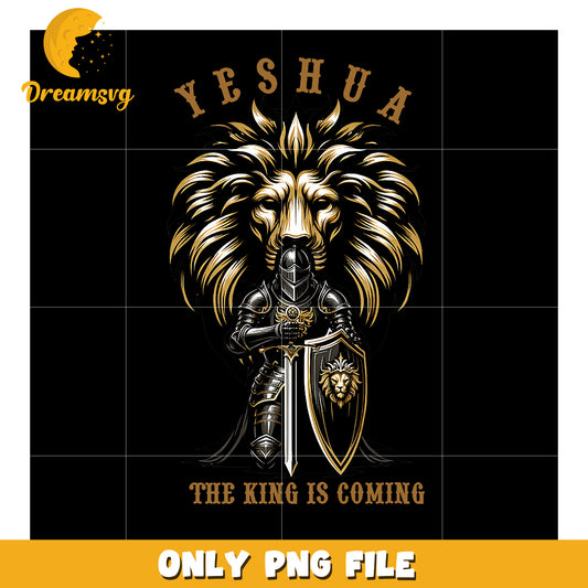 Yeshua Lion King PNG Sublimation Design