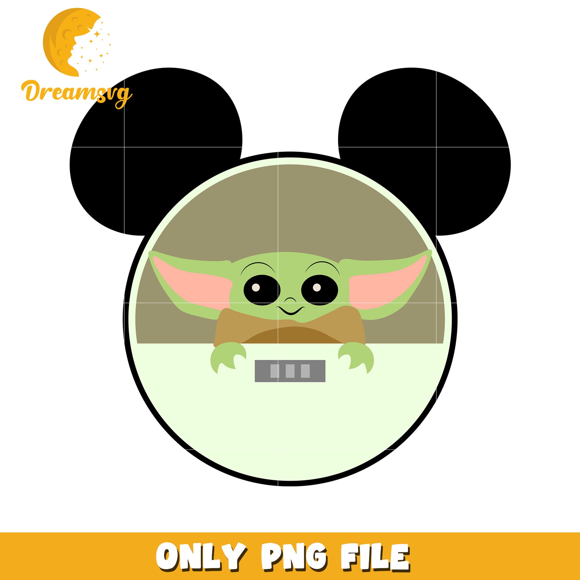 Yoda Mickey Mouse PNG