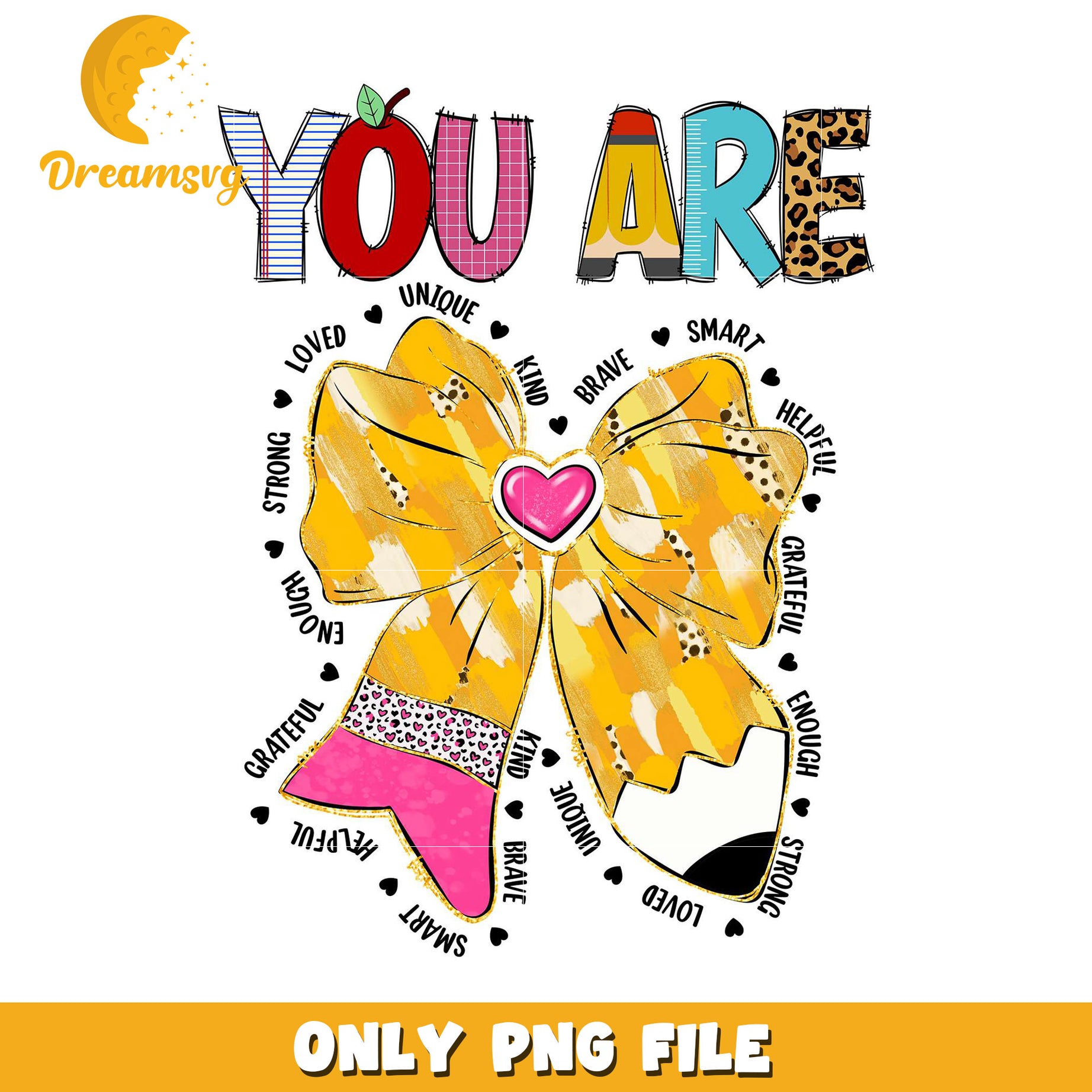 You Are Enough PNG Sublimation