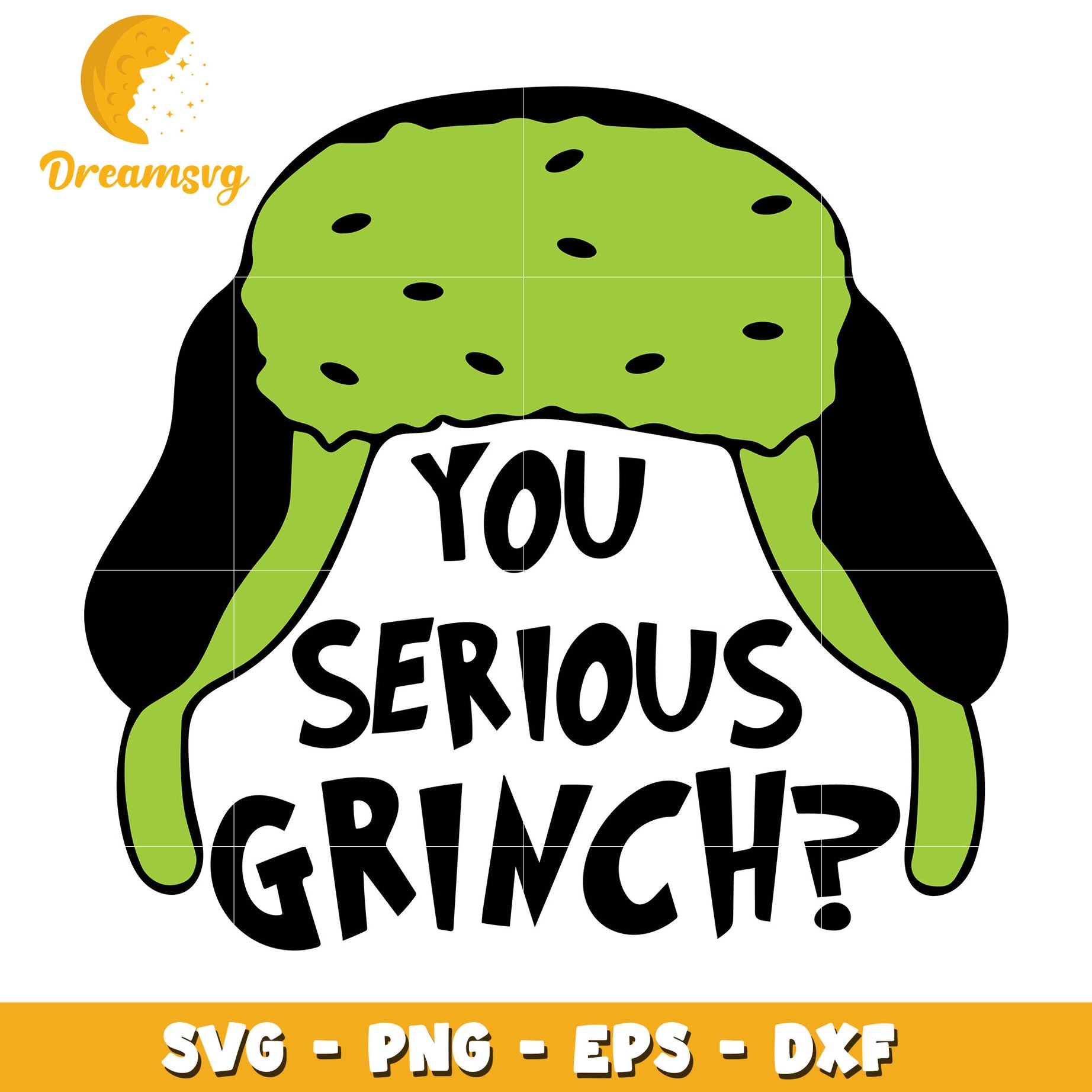 You Serious Grinch Clark Griswold Hat svg, Grinch svg, christmas svg