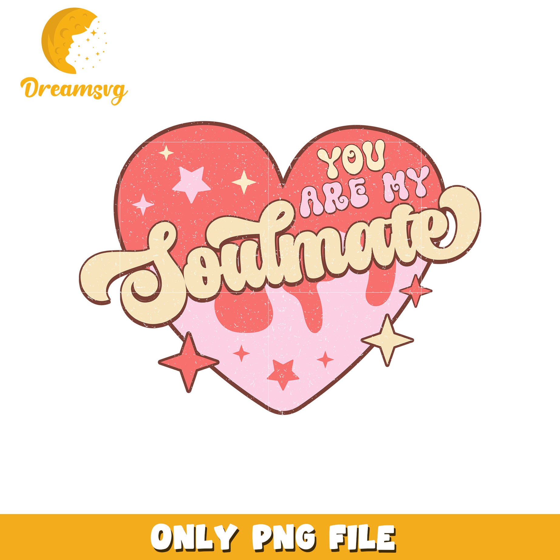 You are my soulmate font design png, soulmate png, valentine png